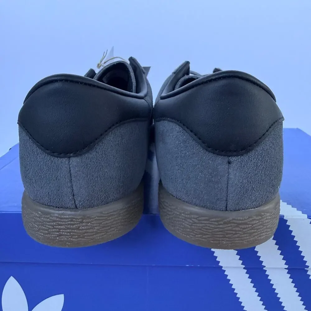 Adidas Stadt Grey Suede/Black/Gum Mens 8 NIB/NWT